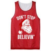 Don't Stop Believing Mesh Reversible Basketball Jersey Tank