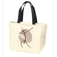 Dabbing Stick Bug Zip Tote Bag