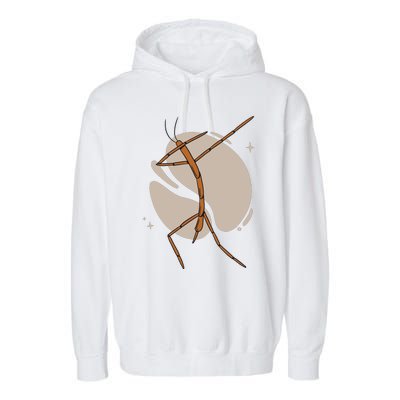 Dabbing Stick Bug Garment-Dyed Fleece Hoodie