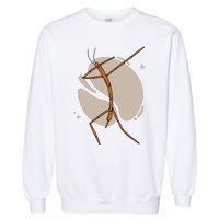 Dabbing Stick Bug Garment-Dyed Sweatshirt