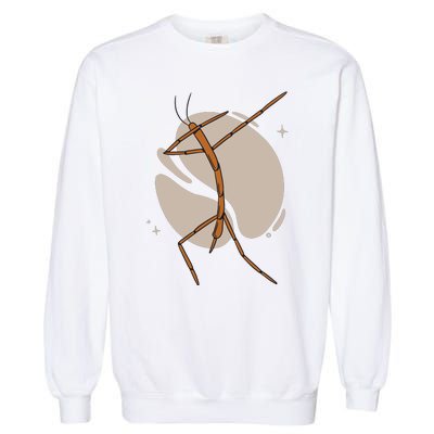 Dabbing Stick Bug Garment-Dyed Sweatshirt