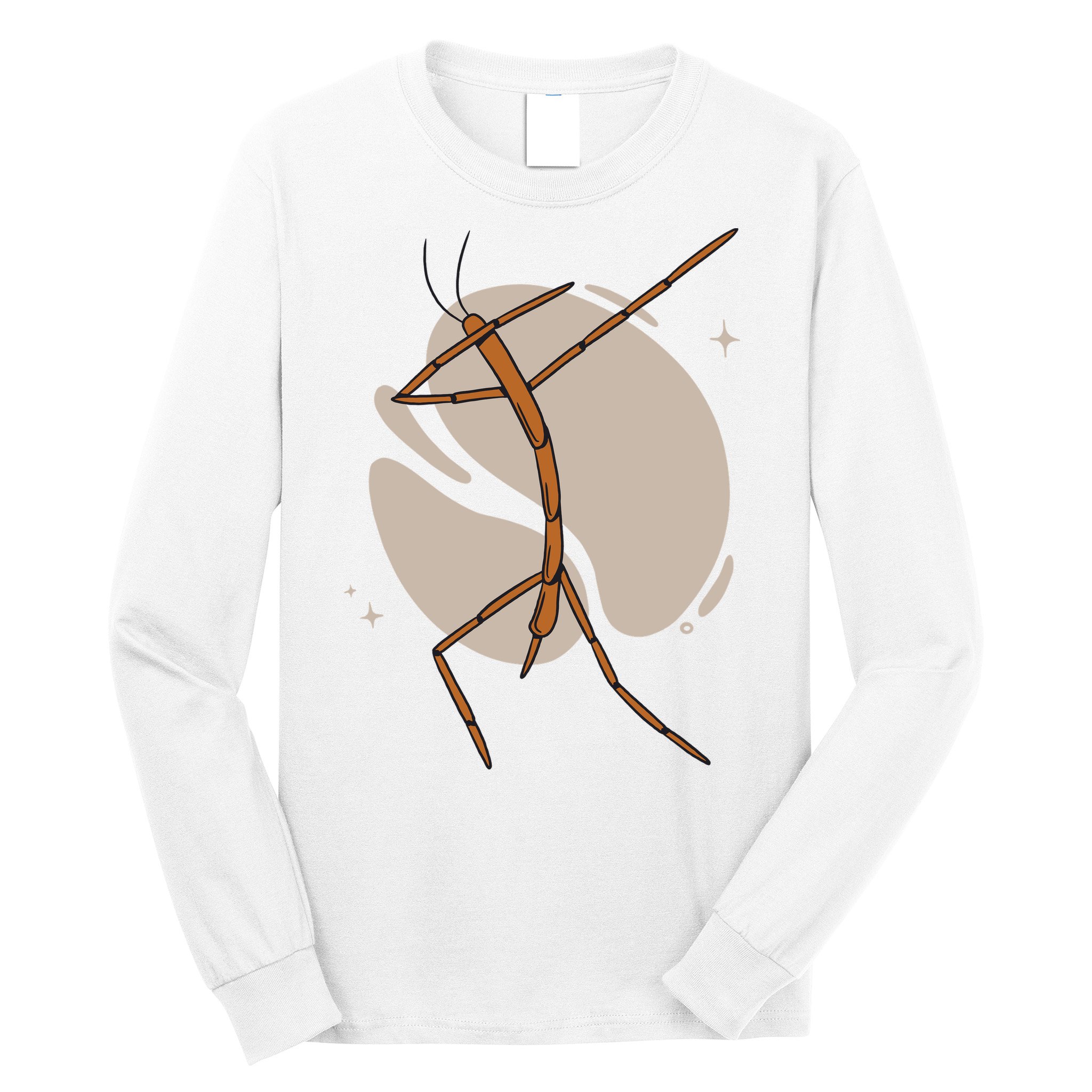 Dabbing Stick Bug Long Sleeve Shirt