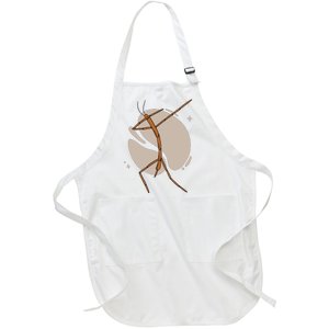 Dabbing Stick Bug Full-Length Apron With Pockets