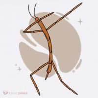 Dabbing Stick Bug Button