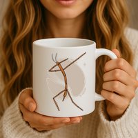 Dabbing Stick Bug Mug