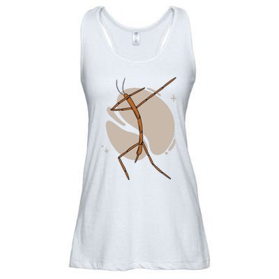 Dabbing Stick Bug Ladies Essential Flowy Tank