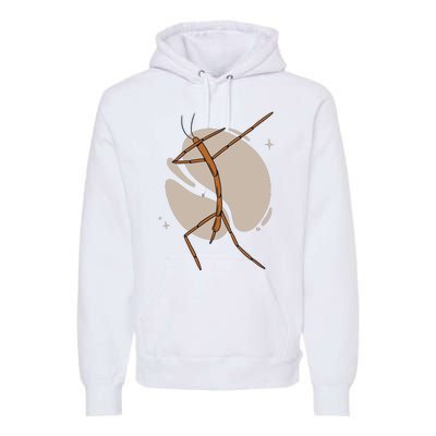 Dabbing Stick Bug Premium Hoodie