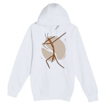 Dabbing Stick Bug Premium Pullover Hoodie