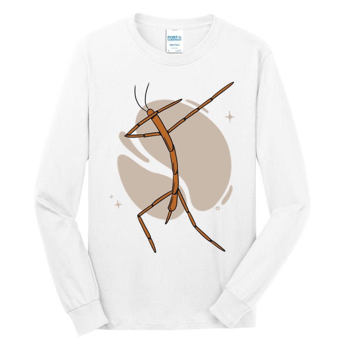Dabbing Stick Bug Tall Long Sleeve T-Shirt