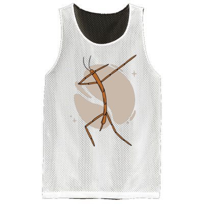 Dabbing Stick Bug Mesh Reversible Basketball Jersey Tank