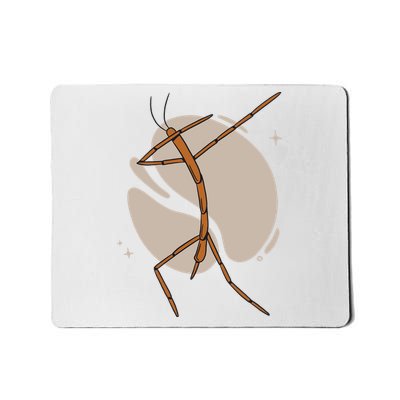 Dabbing Stick Bug Mousepad