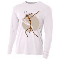 Dabbing Stick Bug Cooling Performance Long Sleeve Crew