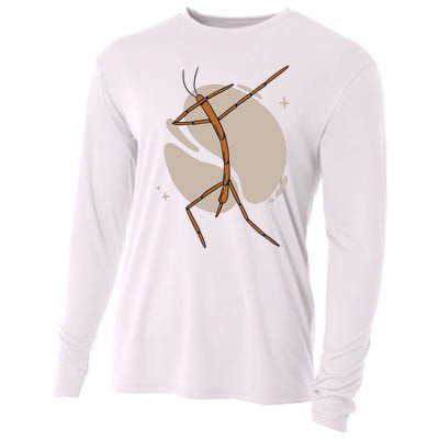 Dabbing Stick Bug Cooling Performance Long Sleeve Crew