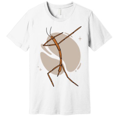 Dabbing Stick Bug Premium T-Shirt