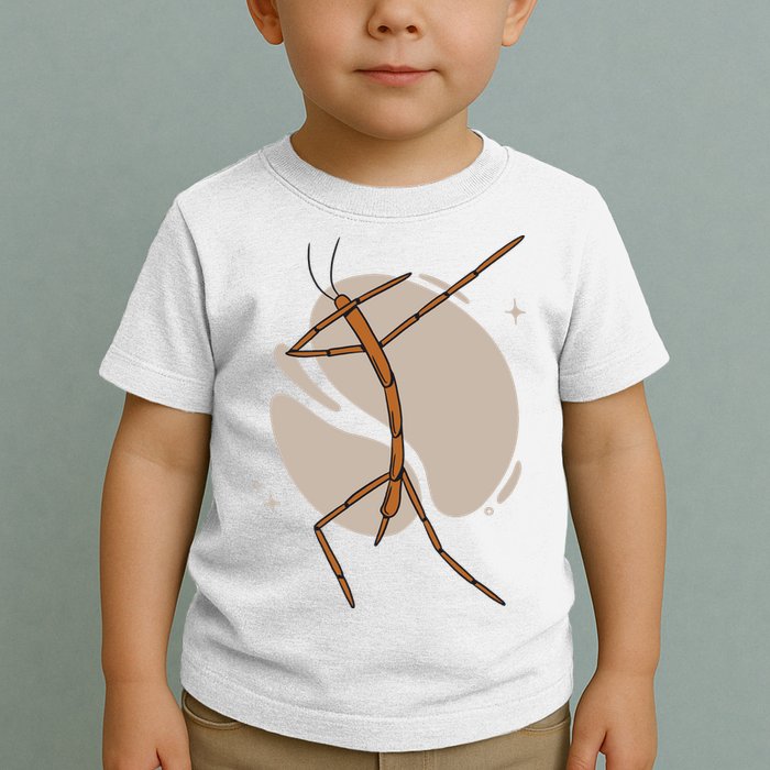 Dabbing Stick Bug Toddler T-Shirt