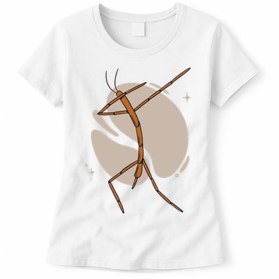 Dabbing Stick Bug Womens T-Shirt