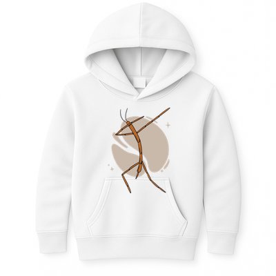 Dabbing Stick Bug Kids Hoodie
