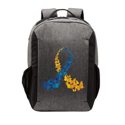 Down Syndrome Butterfly Awareness Vector Backpack