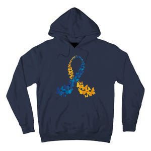 Down Syndrome Butterfly Awareness Tall Hoodie