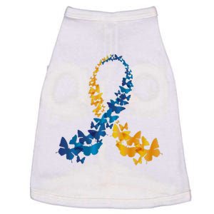 Down Syndrome Butterfly Awareness Doggie Tank