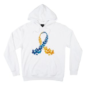 Down Syndrome Butterfly Awareness Hoodie