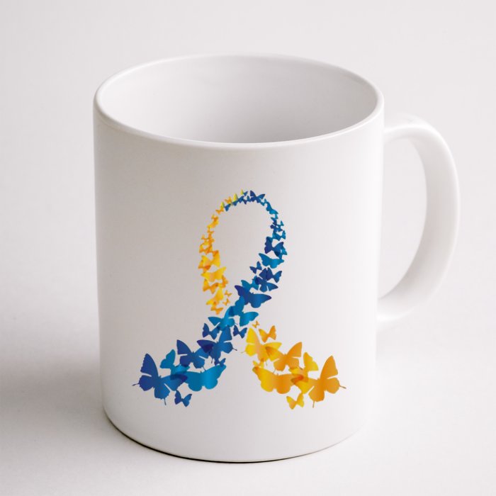 Down Syndrome Butterfly Awareness Coffee Mug