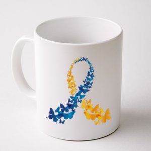 Down Syndrome Butterfly Awareness Coffee Mug