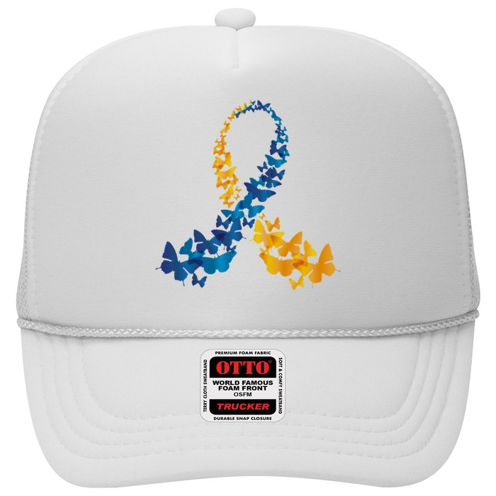 Down Syndrome Butterfly Awareness Trucker Hat