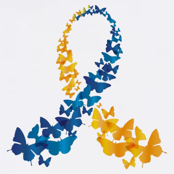 Down Syndrome Butterfly Awareness Trucker Hat