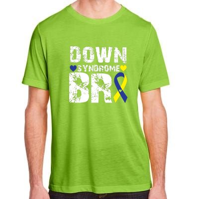 Down Syndrome Bro Family Matching For Down Syndrome Awareness Gift Adult ChromaSoft Performance T-Shirt