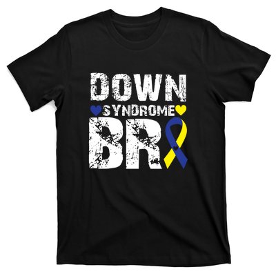 Down Syndrome Bro Family Matching For Down Syndrome Awareness Gift T-Shirt