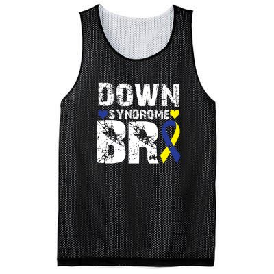 Down Syndrome Bro Family Matching For Down Syndrome Awareness Gift Mesh Reversible Basketball Jersey Tank