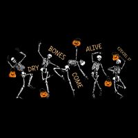 Dancing Skeleton Bible Verse Dry Bones Come Alive Christian City Backpack