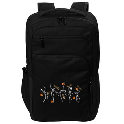 Dancing Skeleton Bible Verse Dry Bones Come Alive Christian Impact Tech Backpack