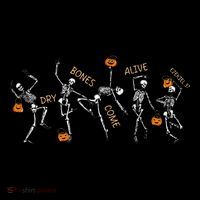 Dancing Skeleton Bible Verse Dry Bones Come Alive Christian Flatbill Hat