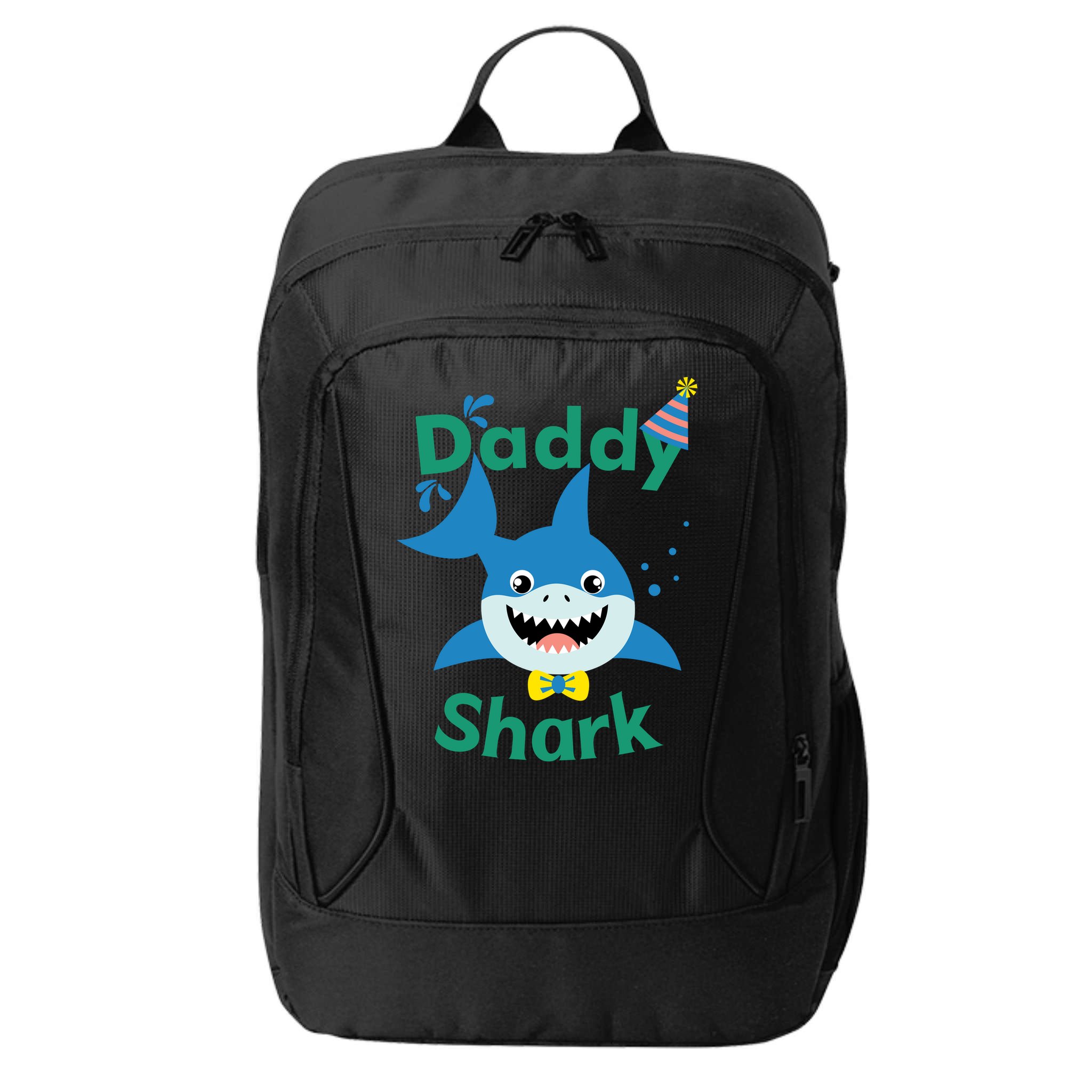 Daddy Shark Birthday Party Matching Family City Backpack