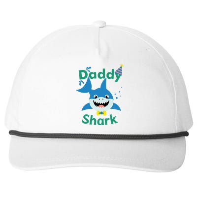 Daddy Shark Birthday Party Matching Family Snapback Five-Panel Rope Hat