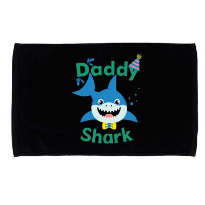 Daddy Shark Birthday Party Matching Family Microfiber Hand Towel