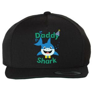 Daddy Shark Birthday Party Matching Family Wool Snapback Cap