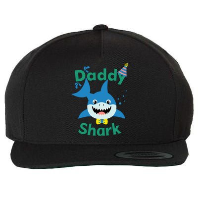 Daddy Shark Birthday Party Matching Family Wool Snapback Cap