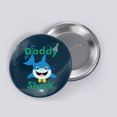 Daddy Shark Birthday Party Matching Family Button