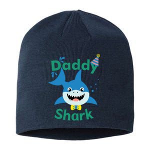 Daddy Shark Birthday Party Matching Family Sustainable Beanie