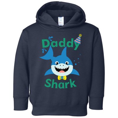 Daddy Shark Birthday Party Matching Family Toddler Hoodie