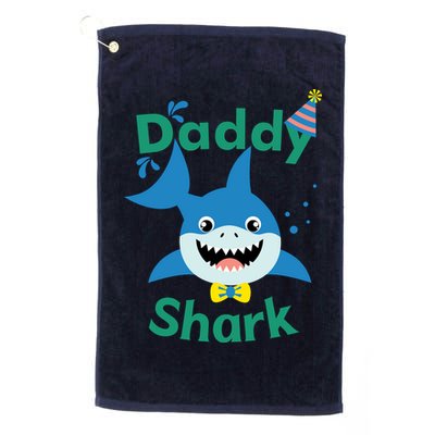 Daddy Shark Birthday Party Matching Family Golf Towel