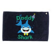 Daddy Shark Birthday Party Matching Family Grommeted Golf Towel