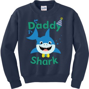 Daddy Shark Birthday Party Matching Family Kids Sweatshirt