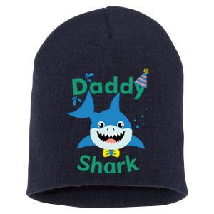 Daddy Shark Birthday Party Matching Family Short Acrylic Beanie