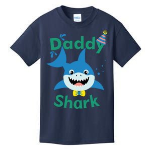 Daddy Shark Birthday Party Matching Family Kids T-Shirt