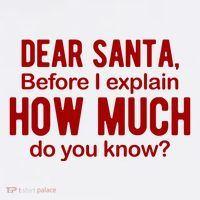 Dear Santa Before I Explain How Much Do You Know Funny Christmas Cool Comfort Performance Bucket Hat