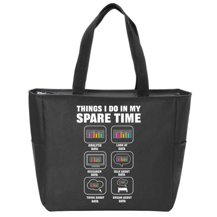 Data Science. Big Data Analytics. For Data Scientists Zip Tote Bag